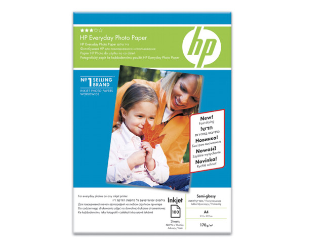 HP Everyday Semi-glossy Photo Paper A6 170gr 100 φύλλα SD679A HP Everyday Semi-glossy Photo Paper A6 170gr 100 φύλλα SD679A