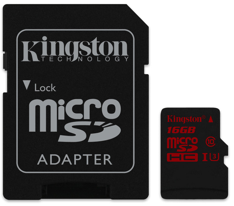 Kingston MicroSD SDCA3/32GB UHS-I speed class 3 with Adapter Kingston MicroSD SDCA3/32GB UHS-I speed class 3 with Adapter