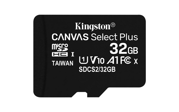KINGSTON Micro SD 32GB SDCS2/32GBSP Canvas Select Plus KINGSTON Micro SD 32GB SDCS2/32GBSP Canvas Select Plus