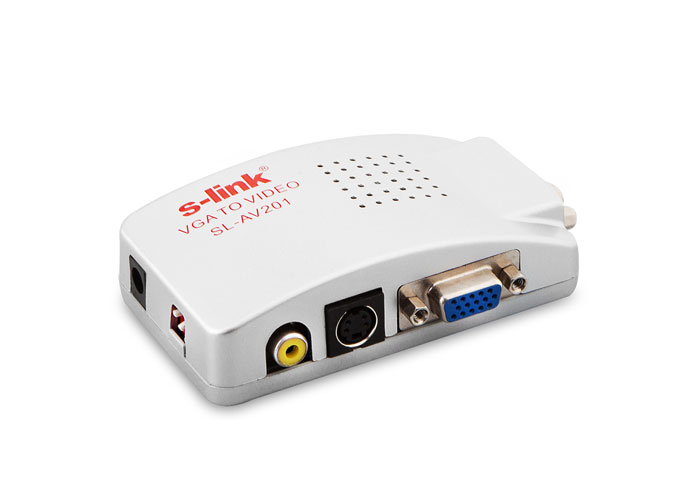 PC to TV Converter VGA to SVHS RGB Analog Μετατροπέας SL-AV PC to TV Converter VGA to SVHS RGB Analog Μετατροπέας SL-AV