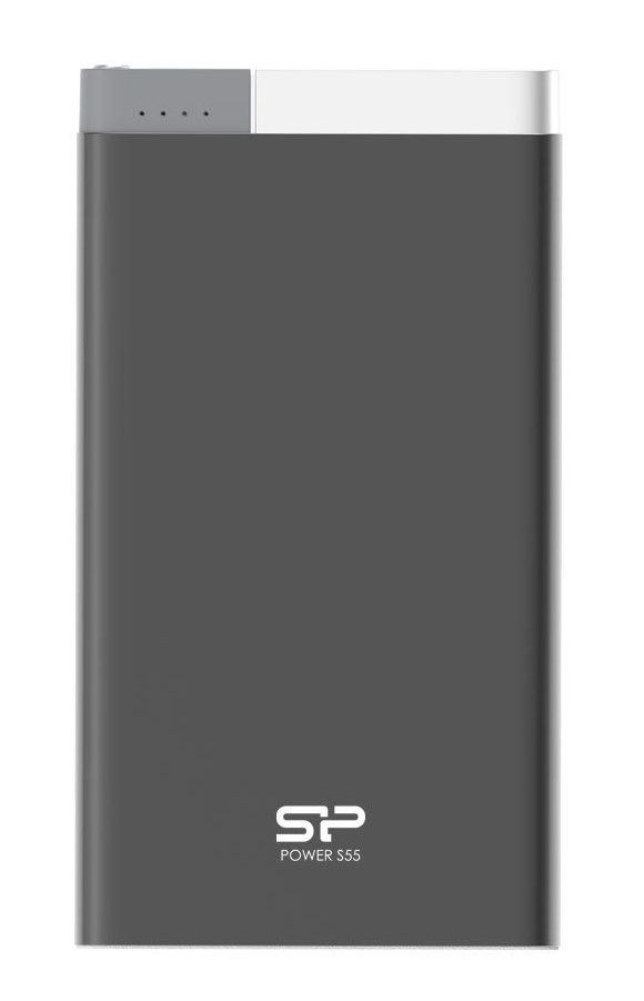 SILICON POWER Power Bank S55 5000mAh USB Micro/Lightning Input SILICON POWER Power Bank S55 5000mAh USB Micro/Lightning Input