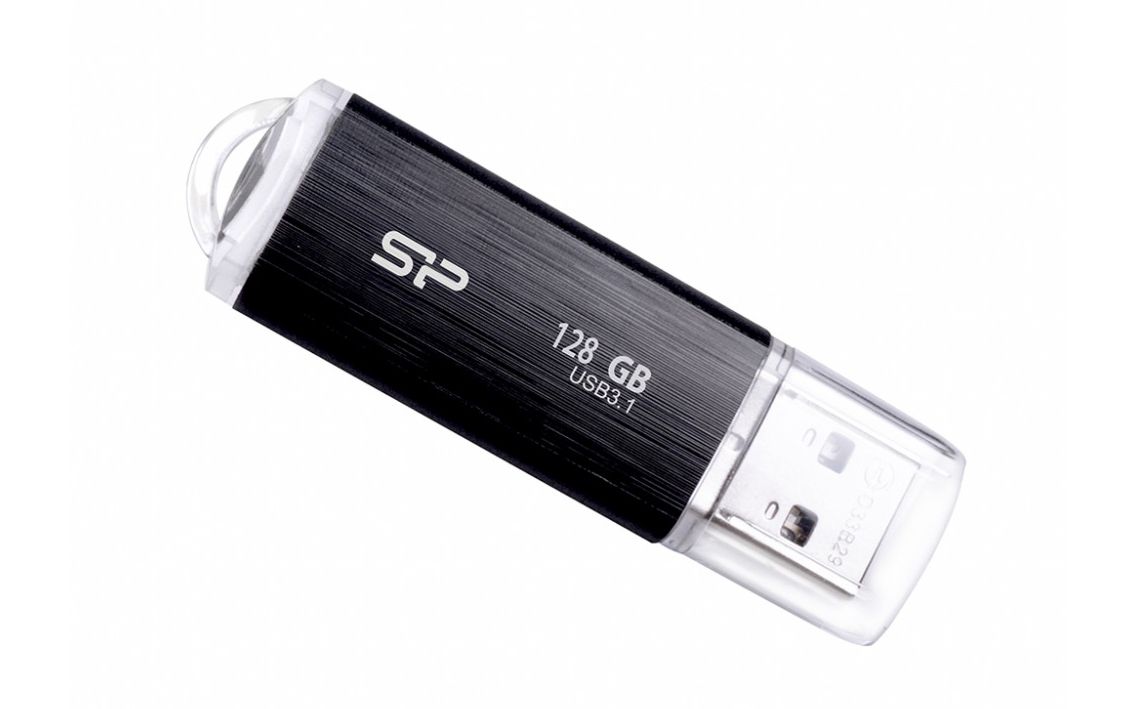 SILICON POWER USB Flash B02 128GB USB 3.1v Black SILICON POWER USB Flash B02 128GB USB 3.1v Black