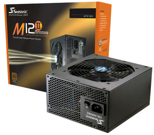 Τροφοδοτικό Seasonic M12II 850W ATX 12mm/80Plus Bronze/Eco/Modu Τροφοδοτικό Seasonic M12II 850W ATX 12mm/80Plus Bronze/Eco/Modu