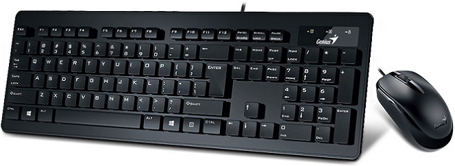 Genius SlimStar C130 Σετ Ενσύρματο SET Ποντίκι / Πληκτρολόγιο Genius SlimStar C130 Σετ Ενσύρματο SET Ποντίκι / Πληκτρολόγιο