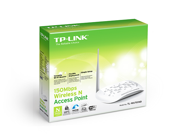 TP-LINK TL-WA701ND Wireless Access Point 150Mbps TP-LINK TL-WA701ND Wireless Access Point 150Mbps