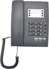 Ενσύρματο Τηλέφωνο Telco TM-PA148 Μαύρο Ενσύρματο Τηλέφωνο Telco TM-PA148 Μαύρο