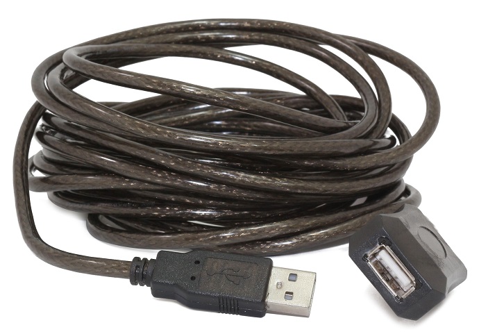 Καλώδιο USB 10m Επέκταση-Extension Booster USB 2.0 UAE-01-10M