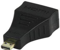 Αντάπτορας HDMI A θηλυκό σε micro HDMI D αρσ. HDMI-A to HDMI-D m Αντάπτορας HDMI A θηλυκό σε micro HDMI D αρσ. HDMI-A to HDMI-D m