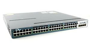 Cisco Switch Catalyst 3560X 48Ports GIGABIT POE -1X1100W #RFB
