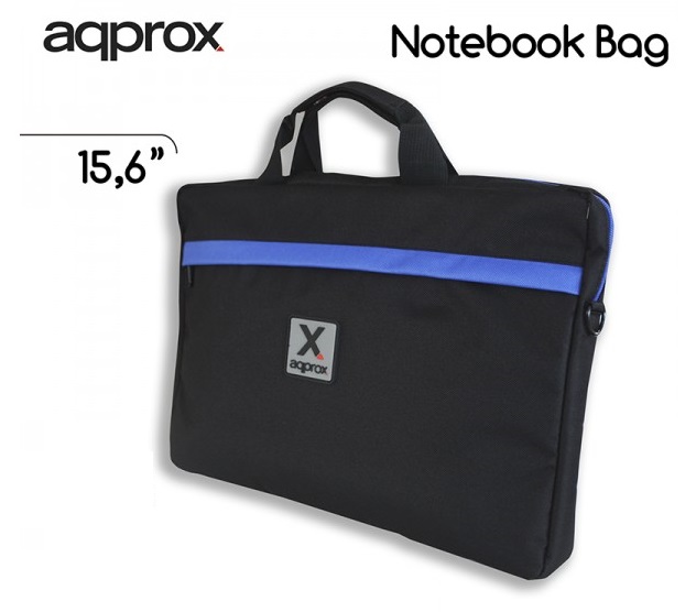 Approx ΤΣΑΝΤΑ NΟTΕBOOK 15.6" ΜΑΥΡΗ/ΜΠΛΕ Approx ΤΣΑΝΤΑ NΟTΕBOOK 15.6" ΜΑΥΡΗ/ΜΠΛΕ