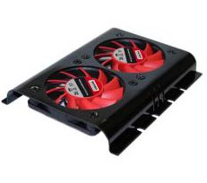 Xilence HDD cooler για σκληρούς δίσκους 2x Ανεμιστήρες 60mm Xilence HDD cooler για σκληρούς δίσκους 2x Ανεμιστήρες 60mm