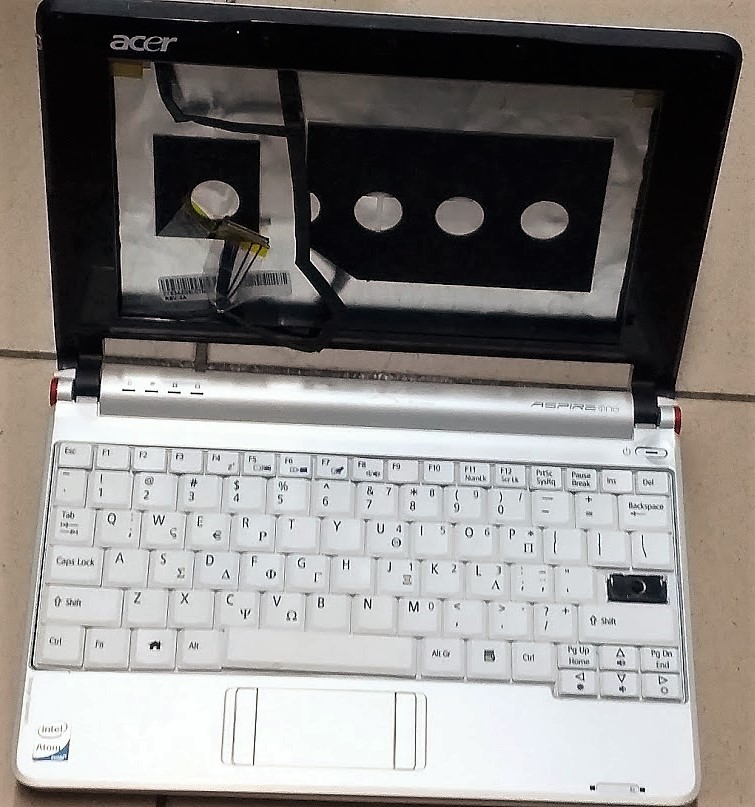 ACER ASPIRE ONE ZG5 WHITE Laptop Not Workable Ανταλλακτικό