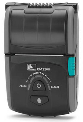 Φορητός Θερμικός Εκτυπωτής αποδείξεων Zebra EM220II Φορητός Θερμικός Εκτυπωτής αποδείξεων Zebra EM220II