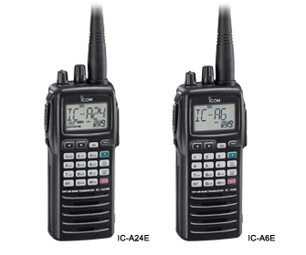 ICOM IC-A24 Αεροπορικός Πομποδέκτης VHF ICOM IC-A24 Αεροπορικός Πομποδέκτης VHF
