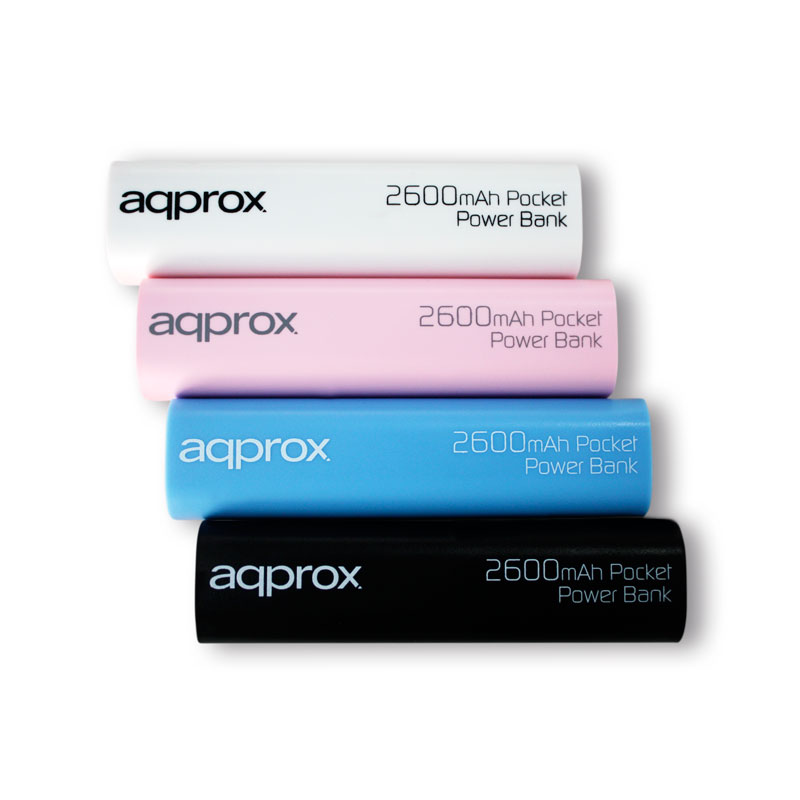 Φορητή μπαταρία φόρτισης Power Bank 2600mAh Approx Φορητή μπαταρία φόρτισης Power Bank 2600mAh Approx