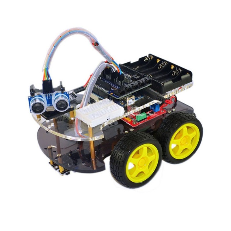 Arduino αυτοκινητάκι - Arduino car tracing obstacle advance 4WD Arduino αυτοκινητάκι - Arduino car tracing obstacle advance 4WD