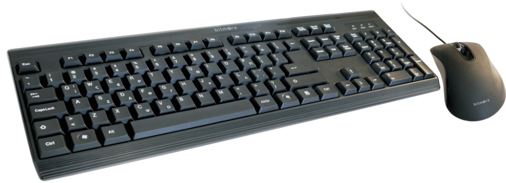 BITMORE Keyboard Mouse USB Set KM201 wired BITMORE Keyboard Mouse USB Set KM201 wired