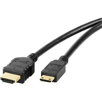 Καλώδιο mini HDMI σε HDMI 1.5m v1.3 για PDA/Smartphones/Tablets Καλώδιο mini HDMI σε HDMI 1.5m v1.3 για PDA/Smartphones/Tablets
