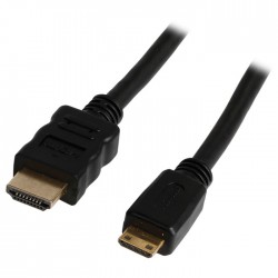 Καλώδιο HDMI mini αρσ. - HDMI αρσ. 1m 3D over HDMI Καλώδιο HDMI mini αρσ. - HDMI αρσ. 1m 3D over HDMI