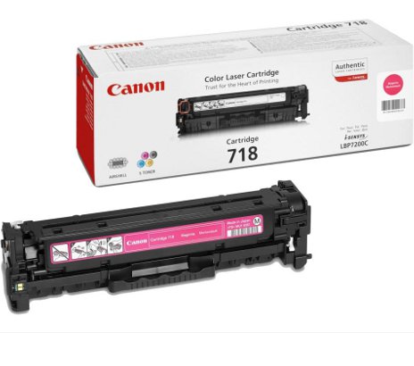 Toner CANON LBP7200CDN Magenta 718 MF8350/8330/8340 (2.9k) Toner CANON LBP7200CDN Magenta 718 MF8350/8330/8340 (2.9k)