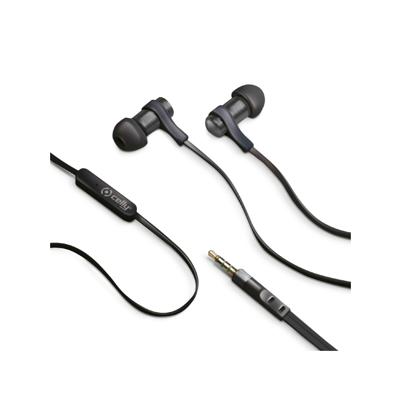 Celly Stereo Handsfree 3.5 mm SP Grey