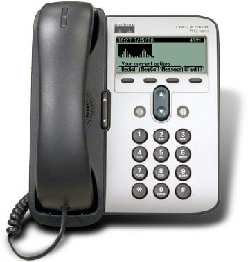 Τηλέφωνο CISCO Unified IP Phone 7912G Silver/Gray Τηλέφωνο CISCO Unified IP Phone 7912G Silver/Gray