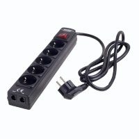 ΠΟΛΥΜΠΡΙΖΟ ΑΣΦΑΛΕΙΑΣ 5 ΘΕΣΕΩΝ CJ-1200 PC/TEL Crystal ΠΟΛΥΜΠΡΙΖΟ ΑΣΦΑΛΕΙΑΣ 5 ΘΕΣΕΩΝ CJ-1200 PC/TEL Crystal