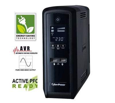 Cyberpower UPS 1500VA Line Interactive 900w Intelligent APFC AVR