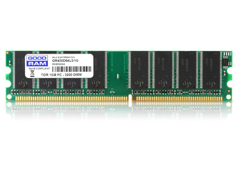 GoodRam 1GB 400Mhz DDR PC-3200 Lifetime GoodRam 1GB 400Mhz DDR PC-3200 Lifetime