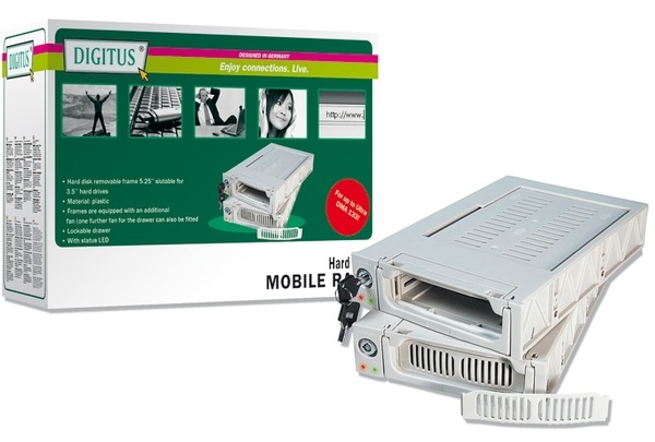 HDD Mobile Rack IDE Εσωτερικό Συρτάρι Σκληρού Δίσκου Digitus GRY HDD Mobile Rack IDE Εσωτερικό Συρτάρι Σκληρού Δίσκου Digitus GRY