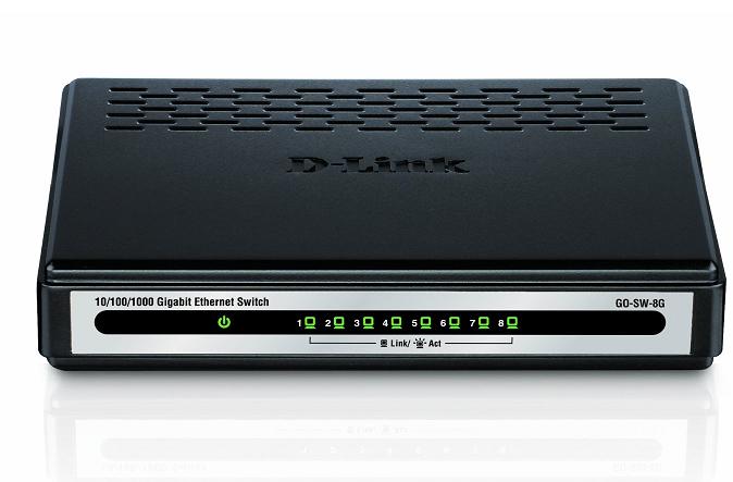 D-Link 5port Gigabit Switch GO-SW-5G 10/100/1000 Mbps