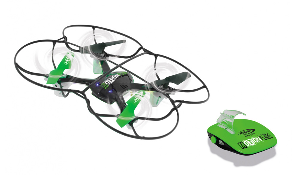JAMARA Drone MotionFly, G-Sensor, 6 Axis, 360 flips, turbo, LED JAMARA Drone MotionFly, G-Sensor, 6 Axis, 360 flips, turbo, LED
