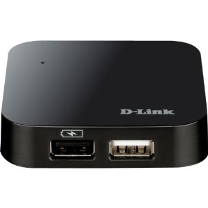 D-Link 4 Port USB Hub DUB-H4 με ρεύμα