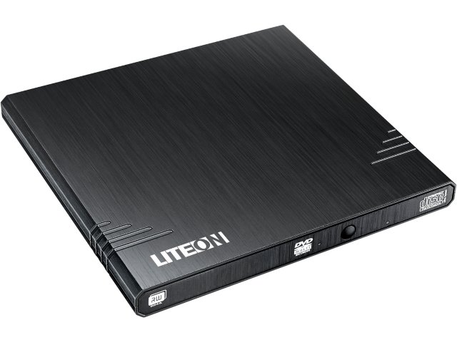 Lite On eBAU108 External DVD-RW Εξωτερικό USB 8x DL Black Lite On eBAU108 External DVD-RW Εξωτερικό USB 8x DL Black