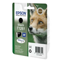 Μαύρο Μελάνι EPSON STYLUS T128140 S22 Black Size M Μαύρο Μελάνι EPSON STYLUS T128140 S22 Black Size M