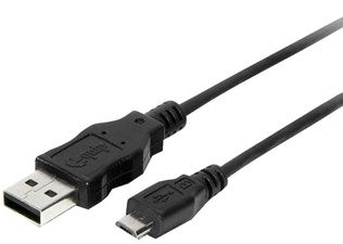 Καλώδιο USB 0,5m A to micro B