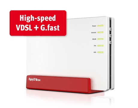 AVM FRITZ! BOX WLAN 7582 WiFi-AC/USB/VDSL-ADSL Gigabit/DECT AVM FRITZ! BOX WLAN 7582 WiFi-AC/USB/VDSL-ADSL Gigabit/DECT