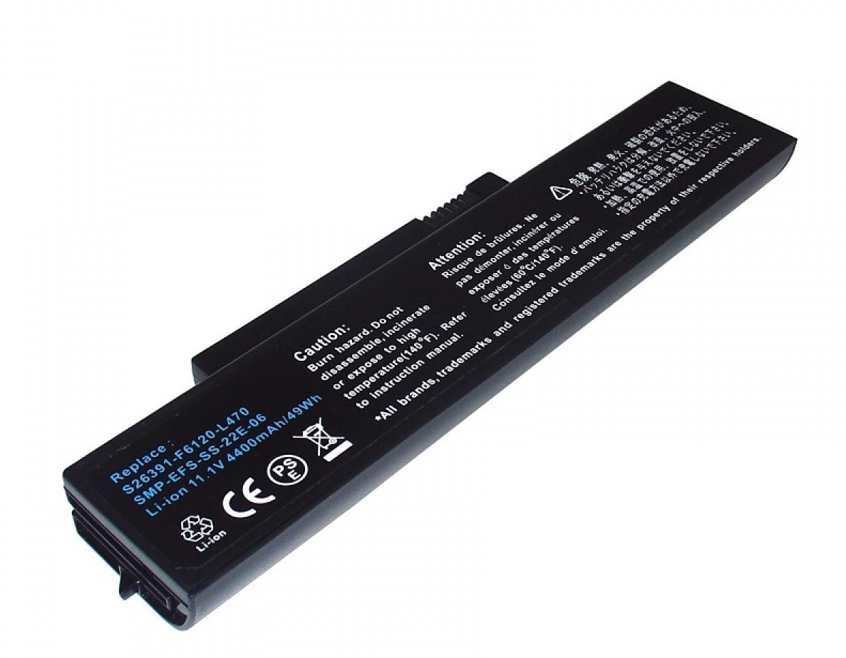 Μπαταρία Lithium Ion Fujitsu 11.1V 4400 S26391-F6120-L470 V5535 Μπαταρία Lithium Ion Fujitsu 11.1V 4400 S26391-F6120-L470 V5535