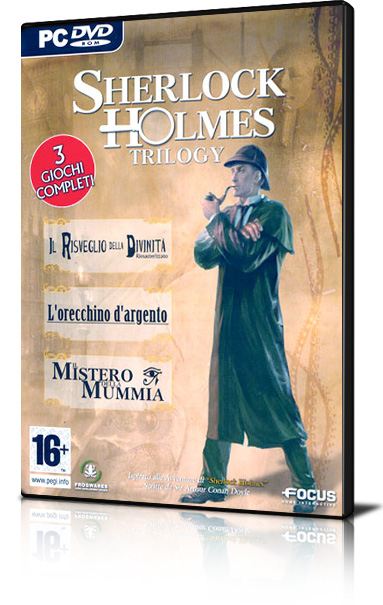 PC-GAME : SHERLOCK HOLMES TRILOGY PC-GAME : SHERLOCK HOLMES TRILOGY