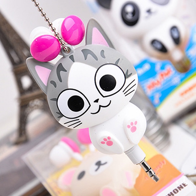 Ακουστικά Γατάκι Cat Στερεοφωνικά Retractable 3.5mm Jack Ακουστικά Γατάκι Cat Στερεοφωνικά Retractable 3.5mm Jack