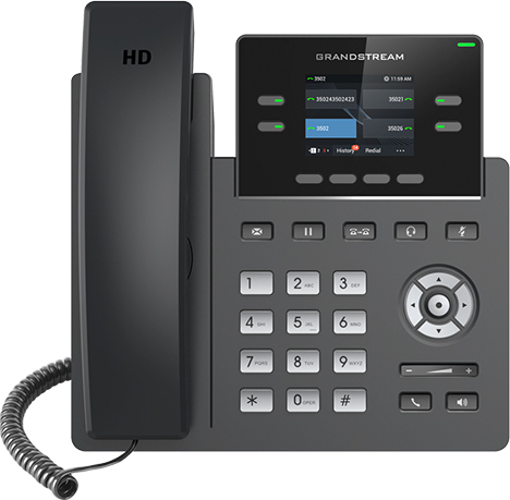 Τηλέφωνο IP Grandstream GRP2612P HD Car-Gr IP Phone