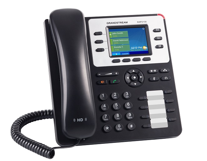 Τηλέφωνο IP Grandstream GXP2130 IP Phone (with PoE) 3SIP+8Keys C