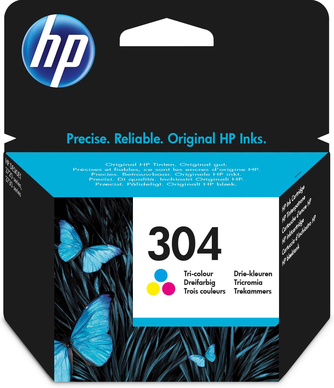 Έγχρωμο Μελάνι HP No304 Tri-Color Ink 100p