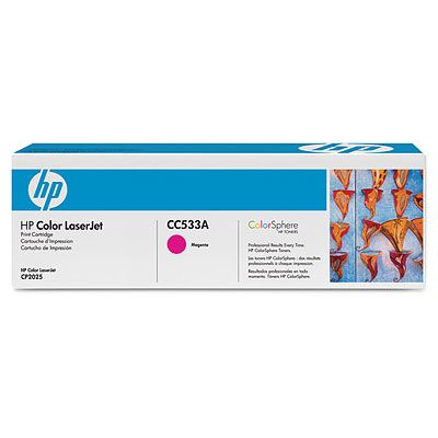 Toner HP Color LaserJet CC533A Magenta Print Cartridge Toner HP Color LaserJet CC533A Magenta Print Cartridge