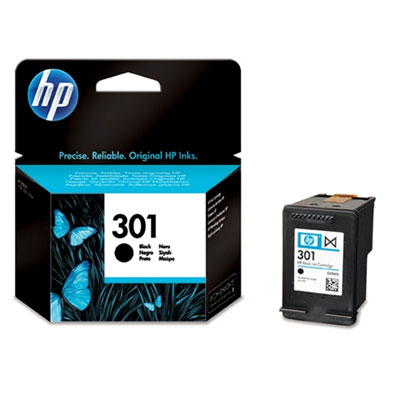 Μαύρο Μελάνι HP No 301 Black Ink Cartridge (CH561EE)