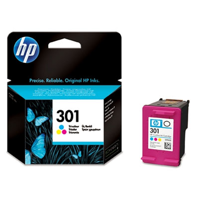 Έγχρωμο Μελάνι HP No301 Tri-Color Ink Cartridge CH562EE Έγχρωμο Μελάνι HP No301 Tri-Color Ink Cartridge CH562EE
