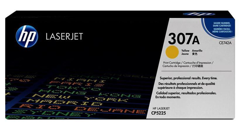 Toner HP LaserJet CP5225 HP 307A Yellow Cartridge 7,3k Pages Toner HP LaserJet CP5225 HP 307A Yellow Cartridge 7,3k Pages