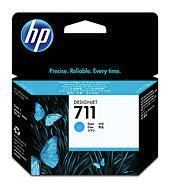 Έγχρωμο Μελάνι HP No 711 Cyan Ink Cartridge CZ130A 29ml