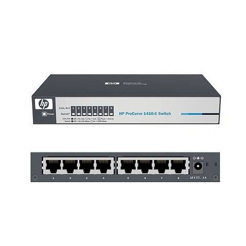HP Switch PROCURVE 1410-8 8Port 10/100 J9661A HP Switch PROCURVE 1410-8 8Port 10/100 J9661A