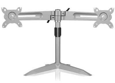 Βάση Στήριξης Οθόνης x2 Δύο Οθόνες έως 24" VESA ICY Dual Metal Βάση Στήριξης Οθόνης x2 Δύο Οθόνες έως 24" VESA ICY Dual Metal